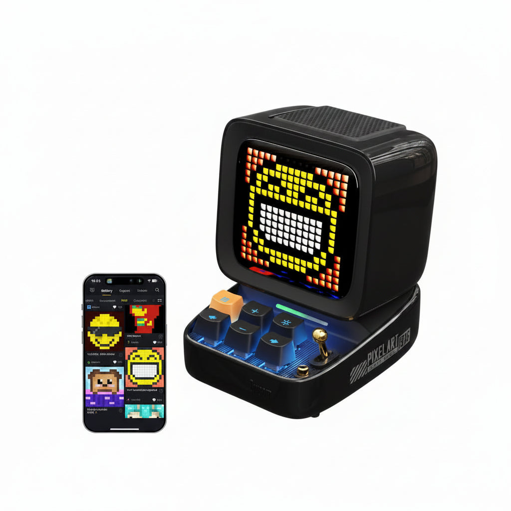 Ditoo Retro Pixel Art Bluetooth Speaker  
