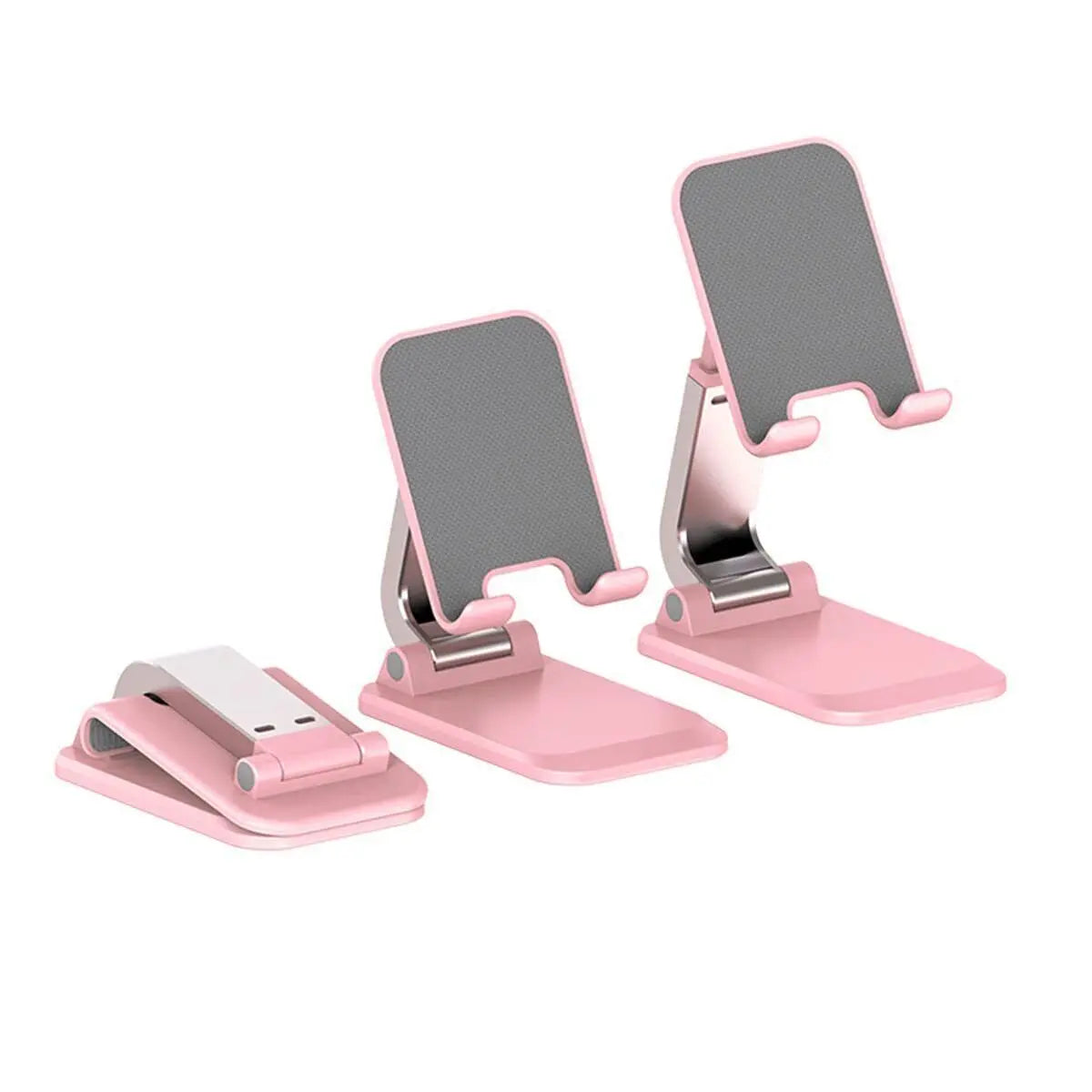Portable Adjustable Phone Holder for Desk - Phone Stand Mount for Iphone Samsung Ipad Tablets - Sturdy - Silicon Phonestand Holder