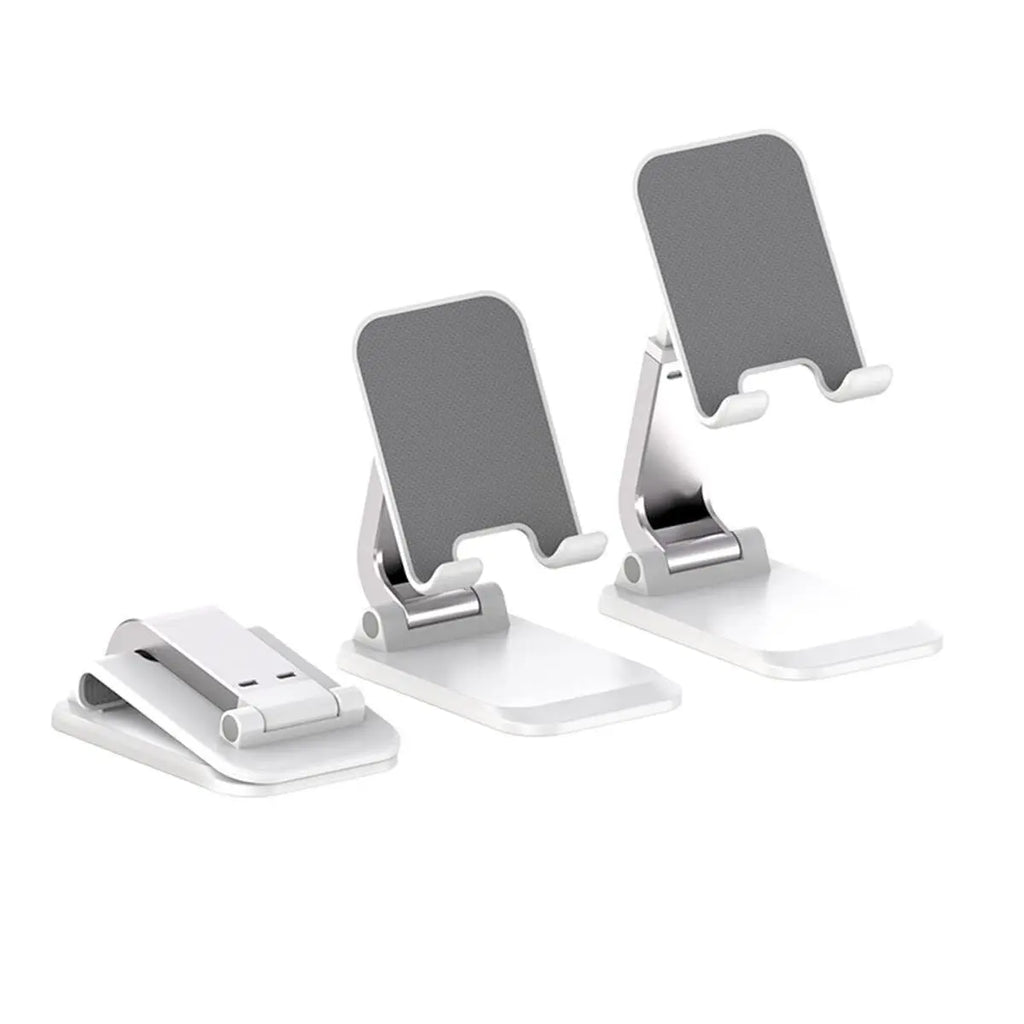 Portable Adjustable Phone Holder for Desk - Phone Stand Mount for Iphone Samsung Ipad Tablets - Sturdy - Silicon Phonestand Holder
