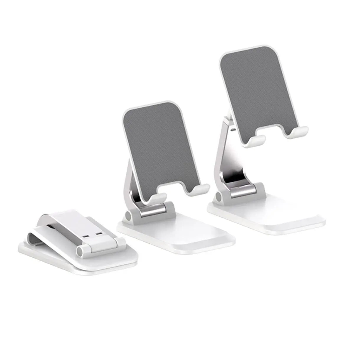 Portable Adjustable Phone Holder for Desk - Phone Stand Mount for Iphone Samsung Ipad Tablets - Sturdy - Silicon Phonestand Holder